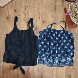 Girls Abercrombie Tanks size 9/10